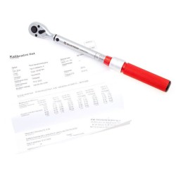 Momentový kľúč 3/8" 10-60Nm, zvýšená presnosť 3%, s certifikátom QUATROS Momentový kľúč 3/8" 10-60Nm, zvýšená presnosť 3%, s certifikátom QUATROS
