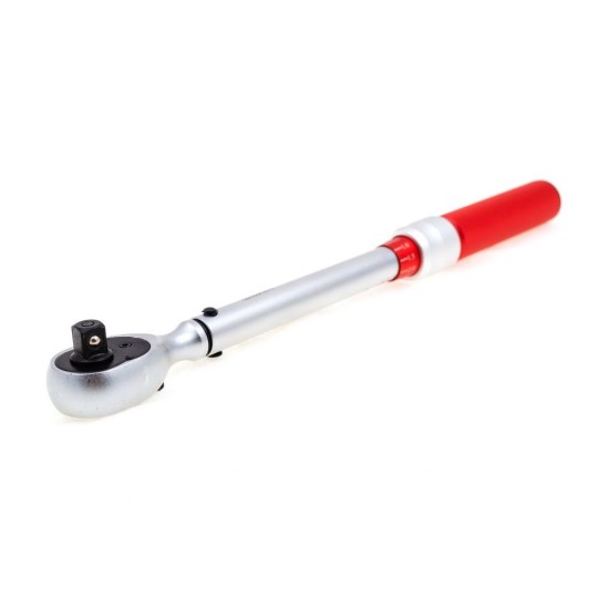 Momentový kľúč 3/8" 10-60Nm, zvýšená presnosť 3%, s certifikátom QUATROS Momentový kľúč 3/8" 10-60Nm, zvýšená presnosť 3%, s certifikátom QUATROS