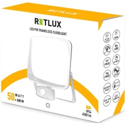 RSL 257 LED reflektor 50W, 4000K, PIR RETLUX RSL 257 LED reflektor 50W, 4000K, PIR RETLUX