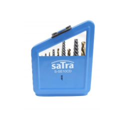 Sada vyťahovačov na ohýbané skrutky, s vrtákmi SATRA