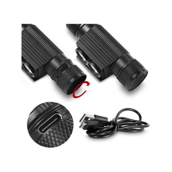 RPL 708 Dobíjacia čelovka outdoorová RETLUX