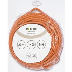 RPC 46 predlžovacia zásuvka 20m/1 3×1,5mm ALEBO RETLUX RPC 46 predlžovacia zásuvka 20m/1 3×1,5mm ALEBO RETLUX