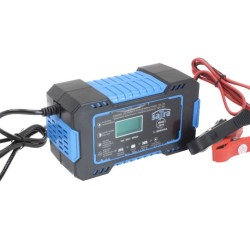 Nabíjačka autobatérií s LCD, 12 V, 6A, 4-100Ah SATRA Nabíjačka autobatérií s LCD, 12 V, 6A, 4-100Ah SATRA