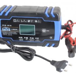 Nabíjačka autobatérií, automatická 12V/24V, 8A/4A 2-150Ah SATRA Nabíjačka autobatérií, automatická 12V/24V, 8A/4A 2-150Ah SATRA