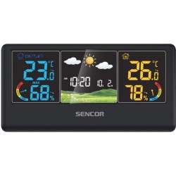 SWS 4100 B Meteostanica s bezdrôtovým senzorom SENCOR SWS 4100 B Meteostanica s bezdrôtovým senzorom SENCOR