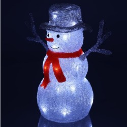 RXL 438 Sněhulák akryl 30LED 33cm RETLUX