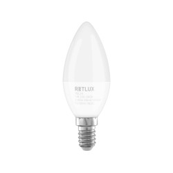 LED žiarovka Sviečka eco set 2x5W E14 C37 WW REL 34 RETLUX