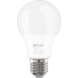 LED žiarovka stmievateľná 3 stupňová DIMM 10 W E27 A60 WW RLL 499 RETLUX LED žiarovka stmievateľná 3 stupňová DIMM 10 W E27 A60 WW RLL 499 RETLUX