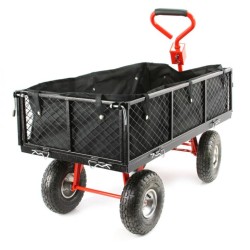 Štvorkolesový prepravný vozík 400 kg, s vložkou MAR-POL