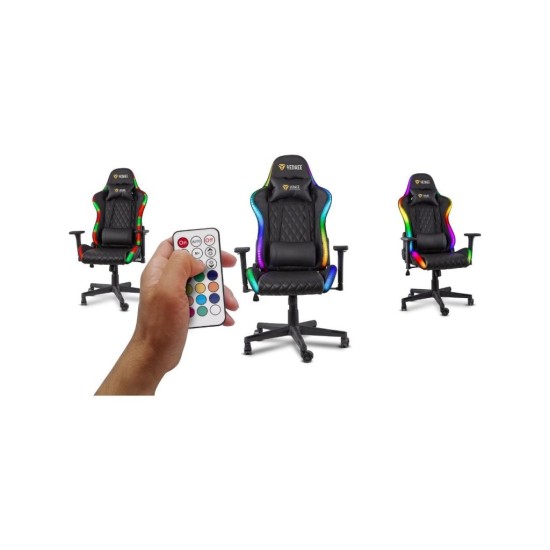 STARDUST 3D Herná stolička YENKEE s RGB podsvietením pre DO YGC 300RGB STARDUST 3D Herná stolička YENKEE s RGB podsvietením pre DO YGC 300RGB