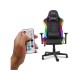 STARDUST 3D Herná stolička YENKEE s RGB podsvietením pre DO YGC 300RGB STARDUST 3D Herná stolička YENKEE s RGB podsvietením pre DO YGC 300RGB