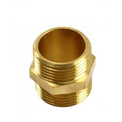 Mosadzná vsuvka 1", vonkajší závit MAR-POL
