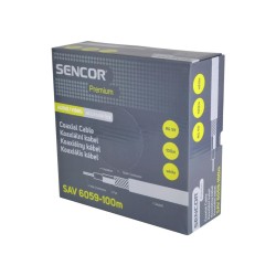 SAV 6059 Koaxiálny kábel RG-59 100m SENCOR SAV 6059 Koaxiálny kábel RG-59 100m SENCOR