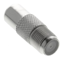 SAV 183-000 Redukcia F pätica F-IEC konektor M SENCOR SAV 183-000 Redukcia F pätica F-IEC konektor M SENCOR