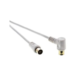 Anténny koaxiálny kábel 10m M-F90° SAV 169-100W SENCOR