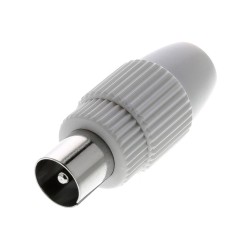 SAV 129-000 Koaxiálny konektor priamy plast P SENCOR SAV 129-000 Koaxiálny konektor priamy plast P SENCOR