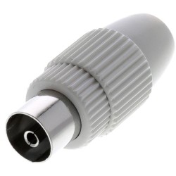 SAV 128-000 koaxiálna zásuvka rovná plastová P SENCOR SAV 128-000 koaxiálna zásuvka rovná plastová P SENCOR