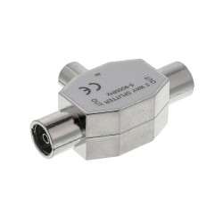 SAV 124-000 Anténny zlučovač 1M-2F nikel P SENCOR SAV 124-000 Anténny zlučovač 1M-2F nikel P SENCOR