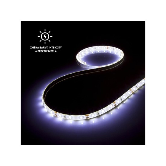 USB LED pásik 30LED RGB 2×50 cm, diaľkové ovládanie RETLUX RLS 102