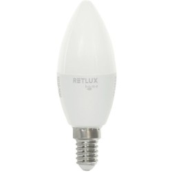 Inteligentná LED žiarovka smart 4,5W E14 RGB CCT C37 RSH 100 RETLUX DOMOV Inteligentná LED žiarovka smart 4,5W E14 RGB CCT C37 RSH 100 RETLUX DOMOV