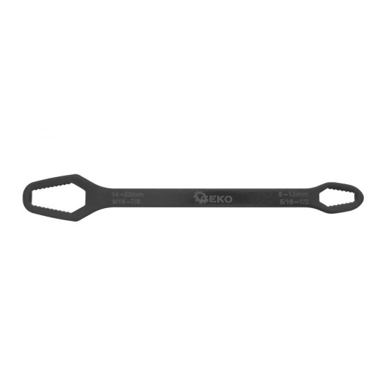 Univerzálny očkový kľúč 14-22mm/8-13mm, CrV GEKO Univerzálny očkový kľúč 14-22mm/8-13mm, CrV GEKO