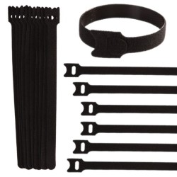 Popruh na suchý zips, organizér na káble 210x12mm, 10ks GEKO Popruh na suchý zips, organizér na káble 210x12mm, 10ks GEKO