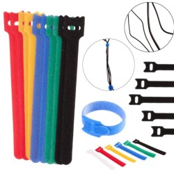 Remienok na suchý zips, organizér na káble 150x12mm, 12ks GEKO Remienok na suchý zips, organizér na káble 150x12mm, 12ks GEKO