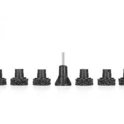 Brúsne kotúče na náboje kolies, sada 6ks GEKO