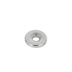 Neodymový magnet s montážnym otvorom 14x3mm, okrúhly 10ks GEKO
