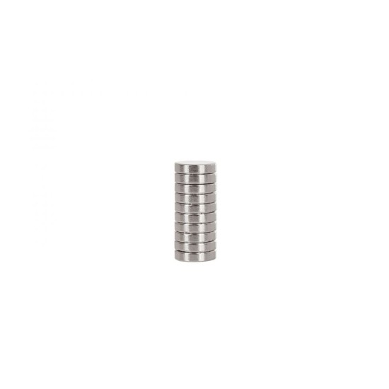 Neodymový magnet 8x2mm, okrúhly 10ks GEKO Neodymový magnet 8x2mm, okrúhly 10ks GEKO