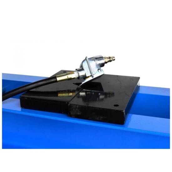 Hydraulický, pneumatický dielenský lis 20t s manometrom GEKO