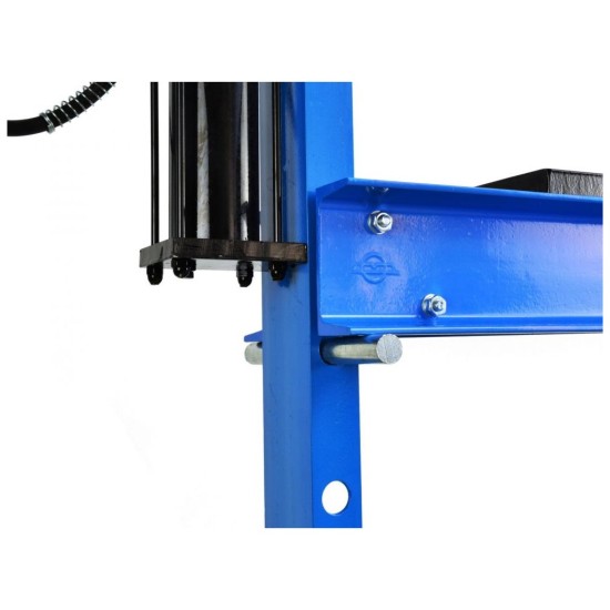 Hydraulický, pneumatický dielenský lis 20t s manometrom GEKO