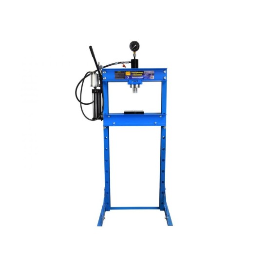 Hydraulický, pneumatický dielenský lis 20t s manometrom GEKO