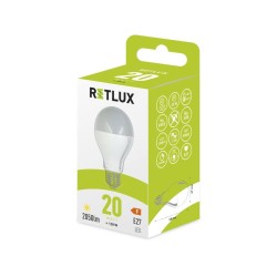 LED žiarovka Classic 20W E27 A67 WW RLL 462 RETLUX