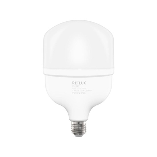 LED žiarovka 40W E27 T120 WW RLL 446 RETLUX LED žiarovka 40W E27 T120 WW RLL 446 RETLUX