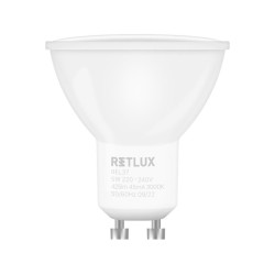 LED žiarovka eco set 4x5W GU10 REL 37 RETLUX LED žiarovka eco set 4x5W GU10 REL 37 RETLUX