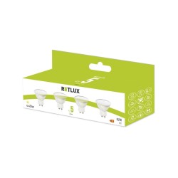 LED žiarovka eco set 4x5W GU10 REL 37 RETLUX LED žiarovka eco set 4x5W GU10 REL 37 RETLUX