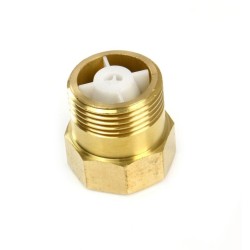 Mosadzná vsuvka 1" so spätným ventilom pre mini CPN MAR-POL Mosadzná vsuvka 1" so spätným ventilom pre mini CPN MAR-POL