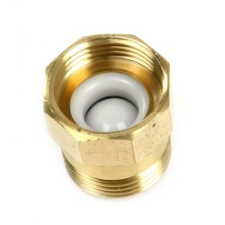 Mosadzná vsuvka 1" so spätným ventilom pre mini CPN MAR-POL Mosadzná vsuvka 1" so spätným ventilom pre mini CPN MAR-POL