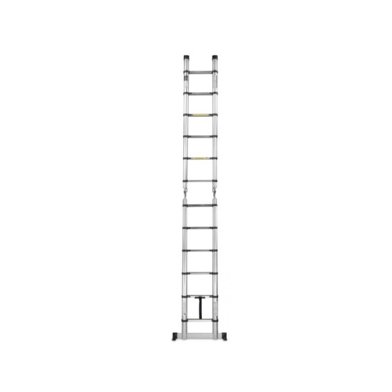 Multifunkčný teleskopický rebrík 3,8 m, 150 kg, hliník GEKO Multifunkčný teleskopický rebrík 3,8 m, 150 kg, hliník GEKO