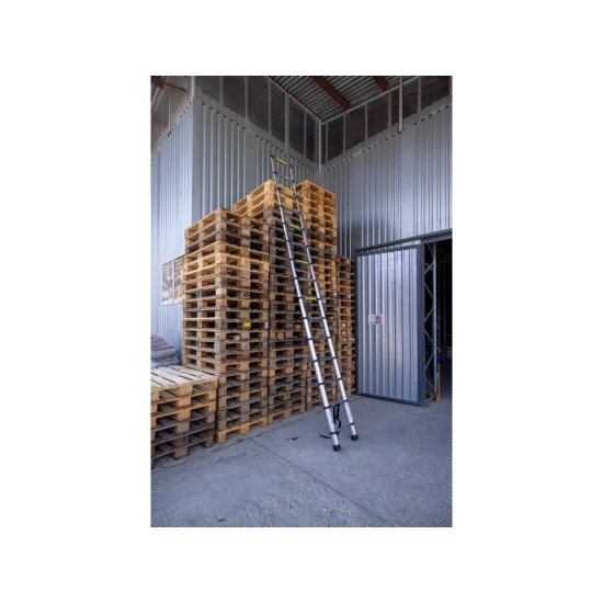 Teleskopický rebrík 4,4 m, 150 kg, hliník GEKO Teleskopický rebrík 4,4 m, 150 kg, hliník GEKO