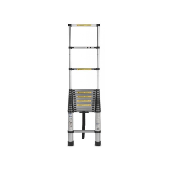 Teleskopický rebrík 4,4 m, 150 kg, hliník GEKO Teleskopický rebrík 4,4 m, 150 kg, hliník GEKO