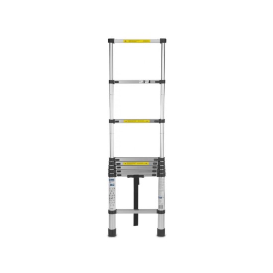 Teleskopický rebrík 2,6 m, 150 kg, hliník GEKO Teleskopický rebrík 2,6 m, 150 kg, hliník GEKO