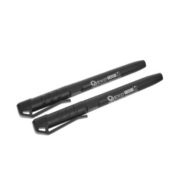 Permanentný popisovač čierny, 4mm, sada 2ks GEKO