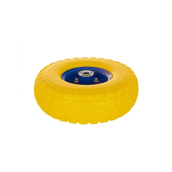 Nenafukovacie plné koleso 3.50-4 PU GEKO