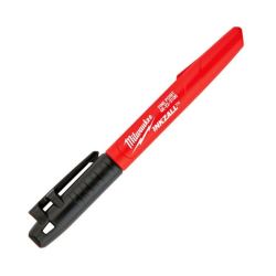 Milwaukee Inkzall fixka permanentná nevysychajúca značka tenký hrot ČIERNA