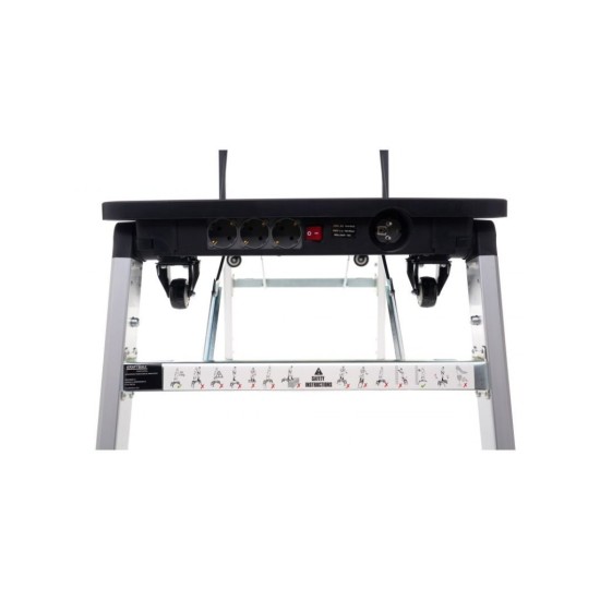 Skladací multifunkčný pracovný stôl 7v1 KRAFT&DELE