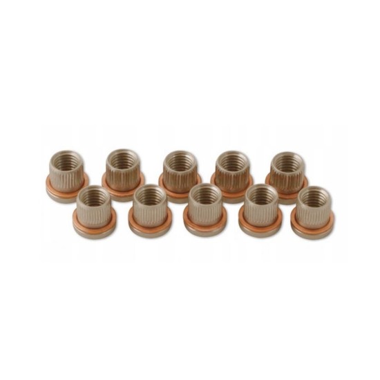 Závitové vložky M9x1.25, sada 10ks QUATROS