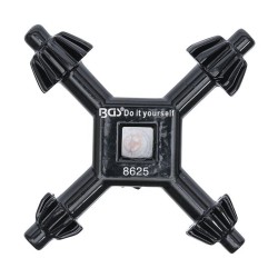 Rukoväť pre skľučovadlo, veľkosť 13-17 mm, univerzálny 4 v 1 BGS Rukoväť pre skľučovadlo, veľkosť 13-17 mm, univerzálny 4 v 1 BGS