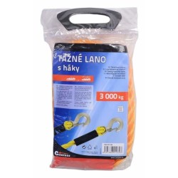 Ťažné lano 3000kg, s hákmi COMPASS Ťažné lano 3000kg, s hákmi COMPASS